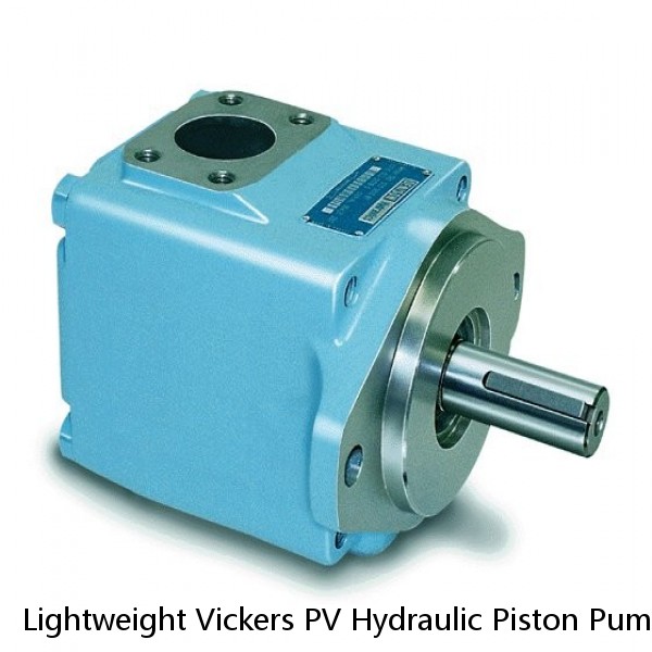 Lightweight Vickers PV Hydraulic Piston Pump For Metallurgical Machinery #1 image