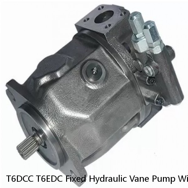 T6DCC T6EDC Fixed Hydraulic Vane Pump With High Oil Pollution Resistance #1 image